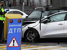 Массовое ДТП с Maserati и Mercedes произошло в Москве