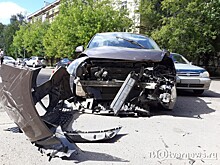 В Твери женщина-водитель проигнорировала знак "Стоп" и устроила ДТП