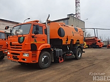 Курские коммунальщики обзавелись подметальной машиной