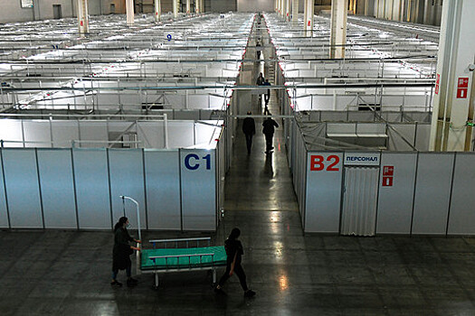 Временный госпиталь вновь откроют в "Крокус Экспо" в Подмосковье