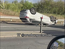 На Загородном шоссе в Оренбурге произошло ДТП с участием грузовика