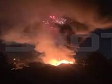 В российском городе гараж с фейерверками взорвался во время атаки дронов