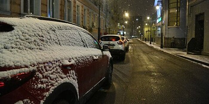 Высота снежного покрова в Москве достигла нормы