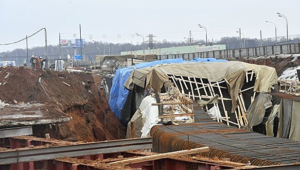 Названа причина обрушения тоннеля на Калужском шоссе