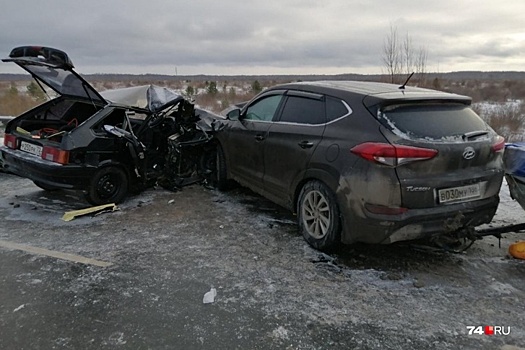 Типичная ошибка на зимней трассе привела к лобовому ДТП под Ялуторовском