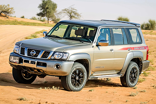 В Россию привезли Nissan Patrol из Арабских Эмиратов