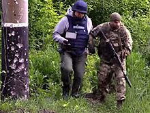 Опубликовано видео обстрела журналистов ВГТРК в Донбассе
