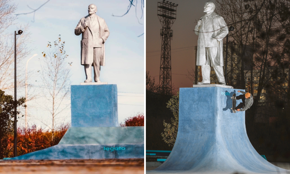 В Госдуме жестко высказались о превращении памятника Ленину в скейт-парк