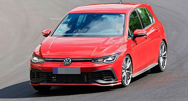 На тестах вновь замечен прототип гоночного VW Golf GTI TCR Mk8