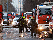 В Абакане произошел пожар в жилом многоэтажном доме