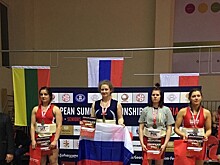Спортсменки из Хорошевского района стали чемпионами и призерами Первенства Европы по сумо