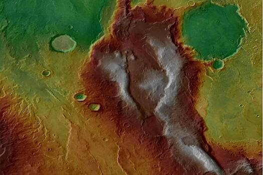 Раскрыто происхождение вулканов на Марсе