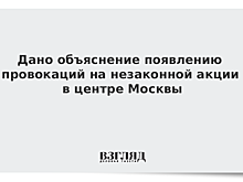 Провокациям на акции в Москве нашлось постыдное объяснение