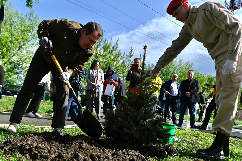 Тамбовский областной военкомат присоединился к акции «Сад памяти»