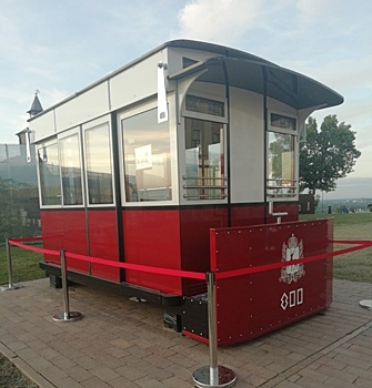 Кабинку для фуникулера доставили в Нижегородский кремль