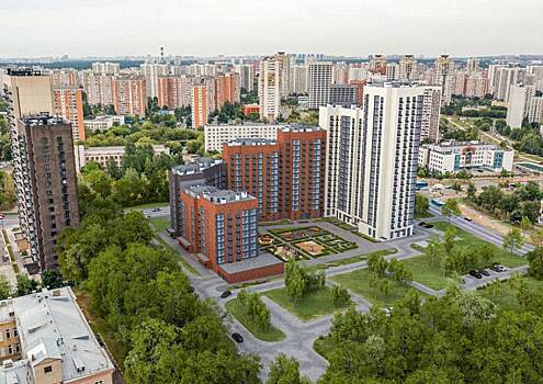 Восьмисекционный дом на 348 квартир в Люблино по реновации введут в эксплуатацию в 2024 году