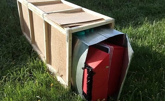 На трассе в Башкирии найден вскрытый цинковый гроб