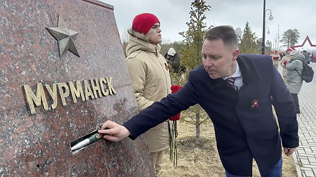 В День Победы в Губкинском заложили капсулы с землёй из городов-героев