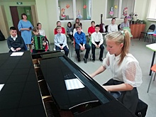 Преподаватели Киевской детской музыкальной школы провели праздник в честь Дня музыки