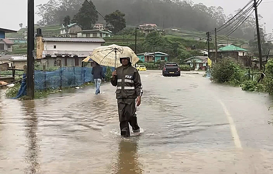 Число жертв тропического шторма на Шри-Ланке достигло 643