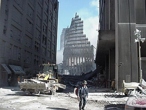 Опубликованы новые фотографии теракта 11 сентября
