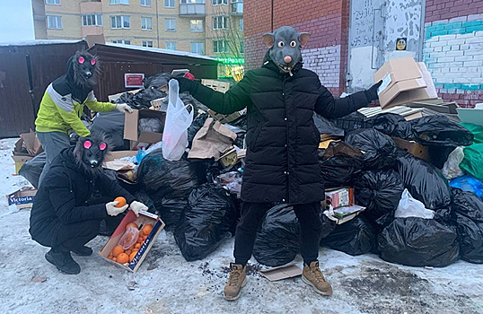 В Петербурге катастрофическая ситуация с вывозом мусора и гололедицей