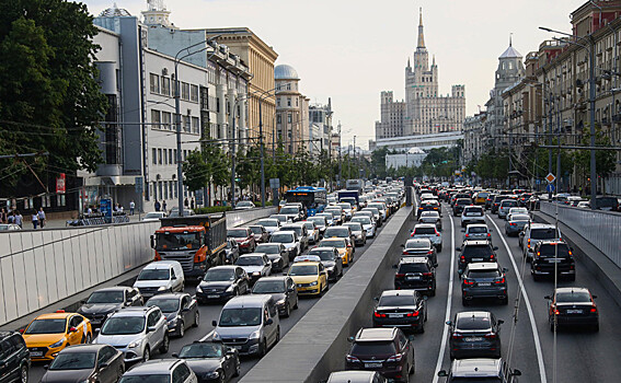 Ограничения на дорогах в центре Москвы сняты