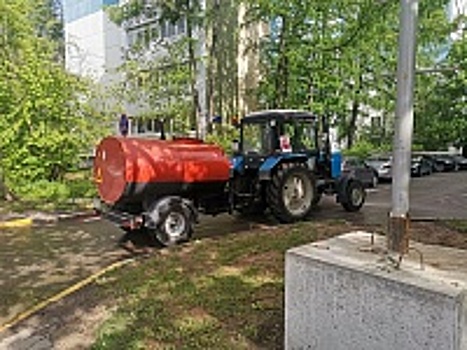 Плановые работы по уборке территории ведутся и в выходные дни