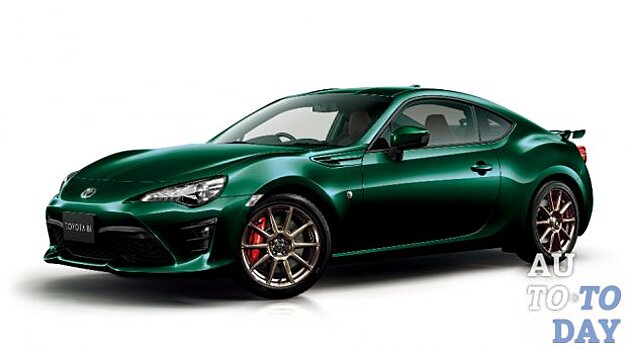 Ограниченный Toyota 86 British Green Limited готов удивлять клиентов
