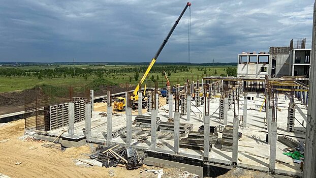 В Зарайске строят школу на 825 учеников