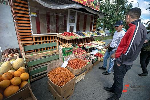 У незаконных торговцев Новосибирска будут забирать больше овощей и фруктов