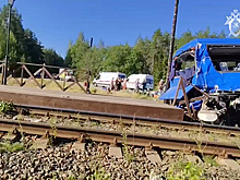 Названа предварительная причина ДТП с поездом в Ленобласти