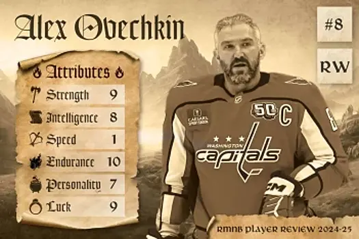 Вашингтонский журналист о 20-м сезоне Овечкина в НХЛ: 44 гола в 39 лет, перелом и гениальность вне статистики