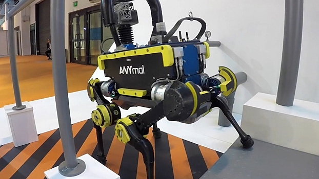 В Швейцарии создали робота, который может сам подняться с колен