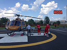 Национальная служба санавиации помогла двум людям в Ленобласти