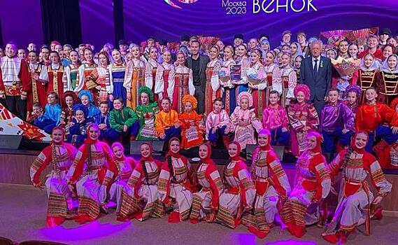 Курские танцоры принял участие в фестивале народного танца «Славянский венок»