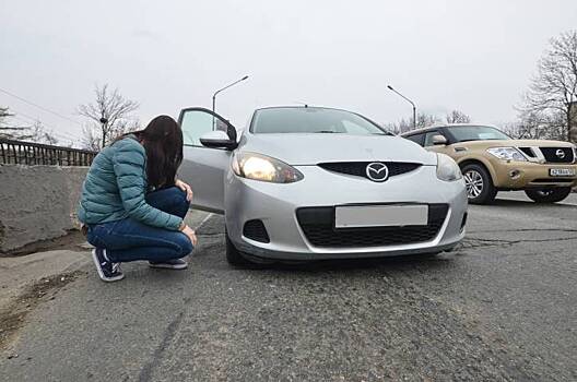 Яма сезона: читательница PRIMPRESS попала в нее и начала звонить в мэрию