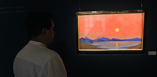 В Индии впервые выставлены картины Рериха, ранее нелегально вывезенные на Запад