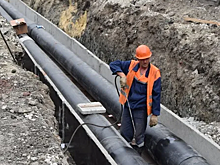 В микрорайоне Щелково-4 начали ремонтировать теплотрассу