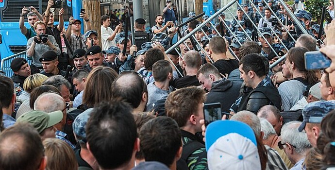 Пикеты солидарности с фигурантами «московского дела» прошли в Москве
