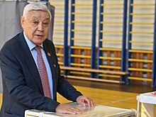 Председатель Госсовета Татарстана Фарид Мухаметшин проголосовал на выборах