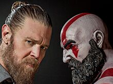 Райан Херст решил стать Кратосом