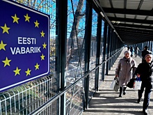 Огромная очередь из эстонских туристов образовалась на границе с РФ