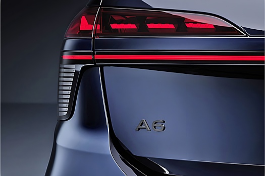 Audi показала первое изображение седана A6 нового поколения