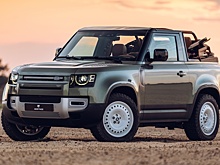 Новый Land Rover Defender превратили в роскошный кабриолет
