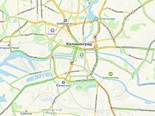В Калининграде в четверг днём встали в пробках центральные улицы