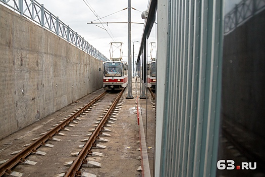 «Перевозят только болельщиков»: в трамвайную ветку до «Самара Арены» вложили 1,2 миллиарда рублей