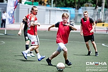 Защитник «Спартака» Андрей Ещенко сыграл с ребятами в Анапе