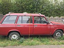 В Великобритании нашли старую Lada, которая 20 лет простояла в гараже