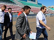 Премьер-министр РТ оценил новое регбийное поле на стадионе "Тулпар"